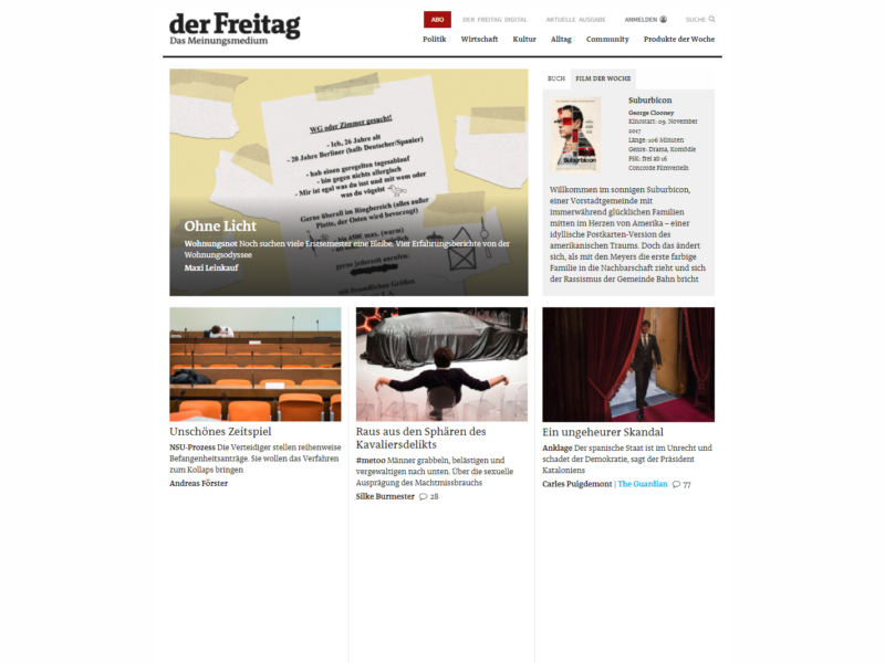 Freitag.de » Urban Media