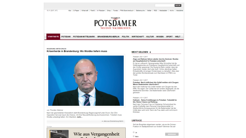 Potsdamer Neueste Nachrichten » Urban Media