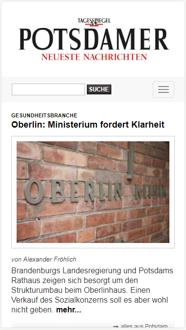 Potsdamer Neueste Nachrichten » Urban Media