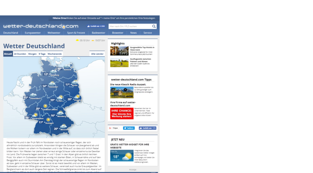 wetter-deutschland.com » Urban Media