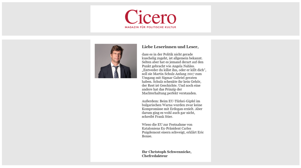 Cicero Newsletter » Urban Media
