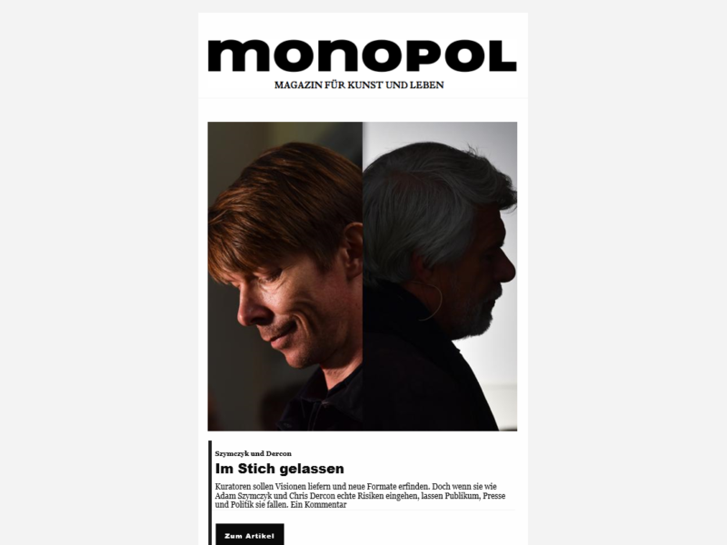 Monopol Newsletter » Urban Media