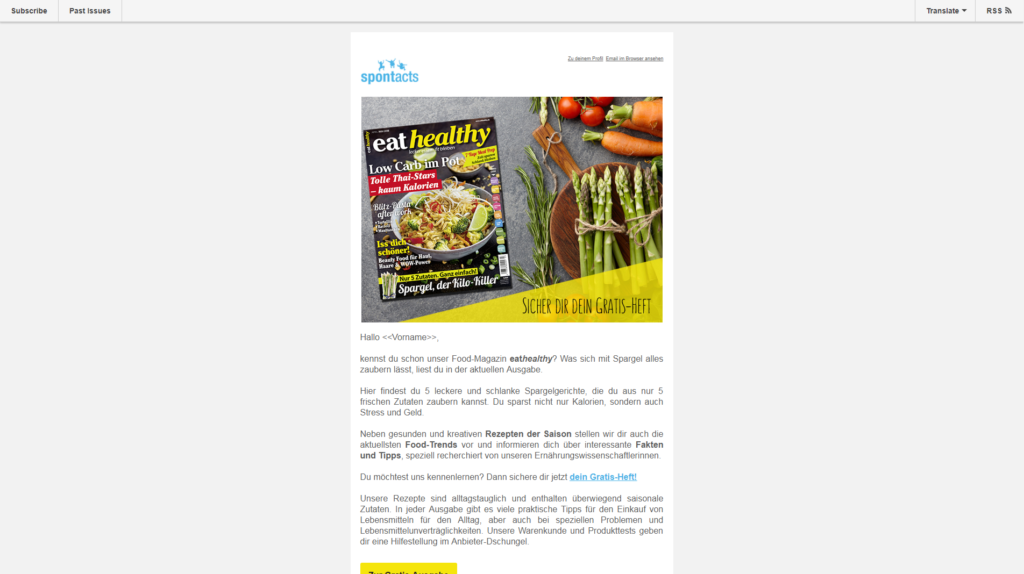 Spontacts Newsletter » Urban Media